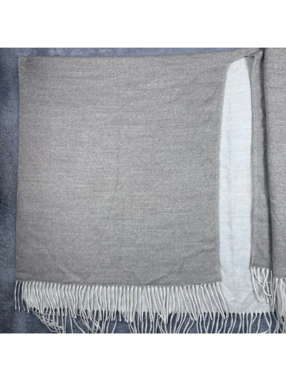 Brown Fringe Shawl Wrap Soft Lightweight Scarf 27
